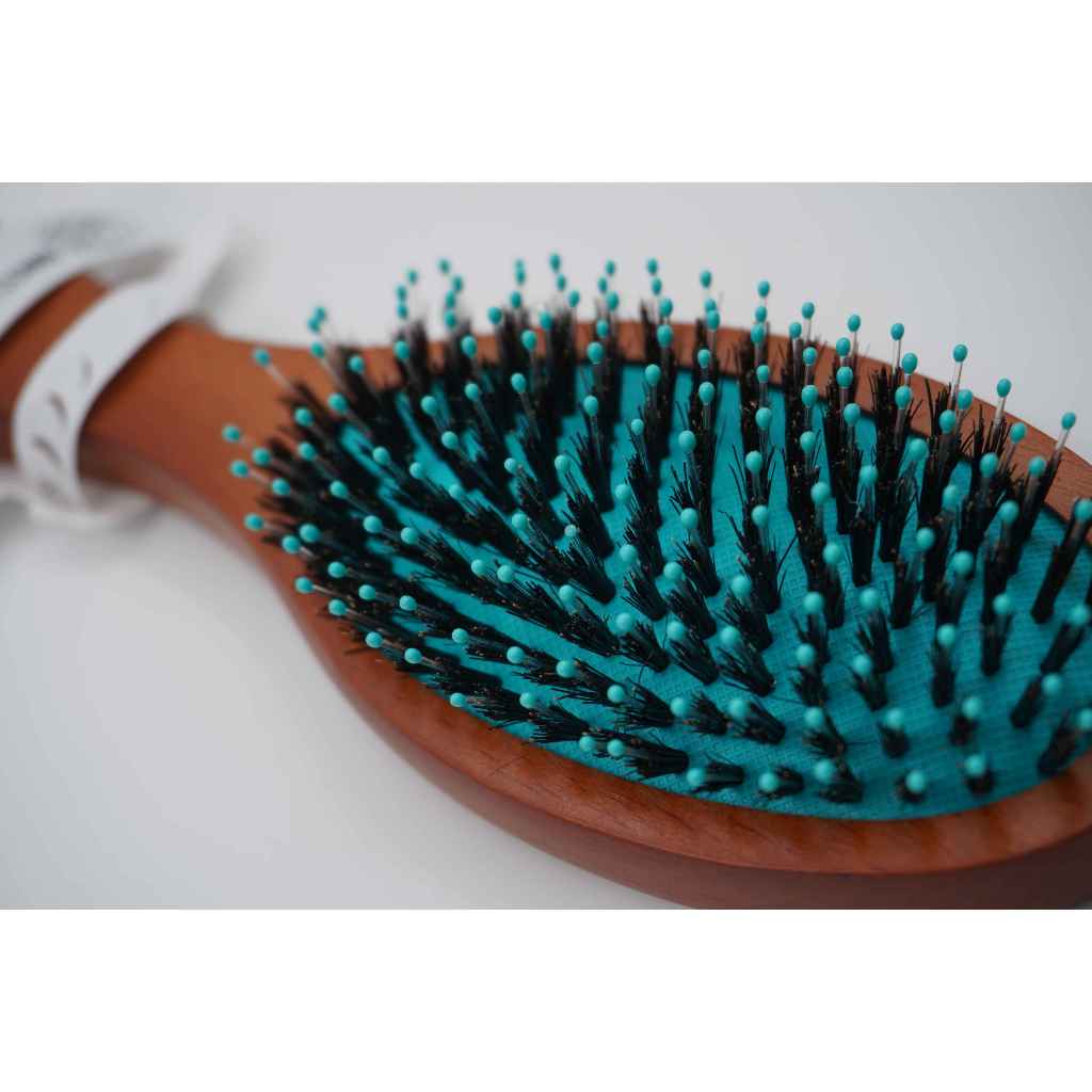 Ellen Oval Wooden Hair Brush - Sisir Rambut S32 - Gambar 6