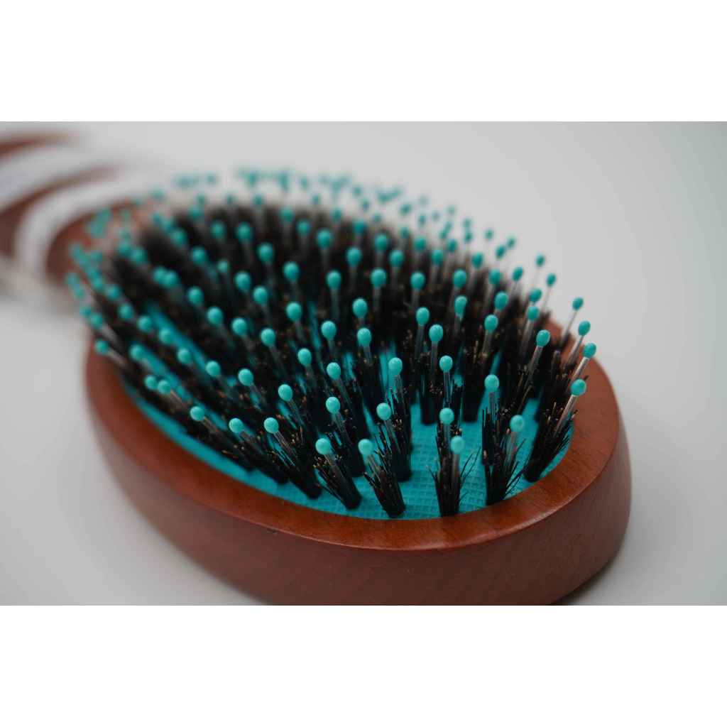 Ellen Oval Wooden Hair Brush - Sisir Rambut S32 - Gambar 8
