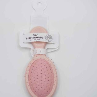 Ellen Mini Hair Brush Wet & Dry Pink - Sisir Rambut 26