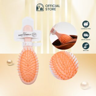 Ellen Mini Oval Hair Brush - Sisir Rambut Oval Kecil 27