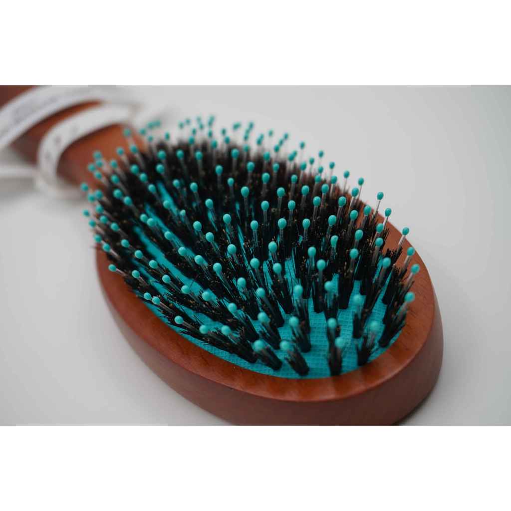 Ellen Oval Wooden Hair Brush - Sisir Rambut S32 - Gambar 7